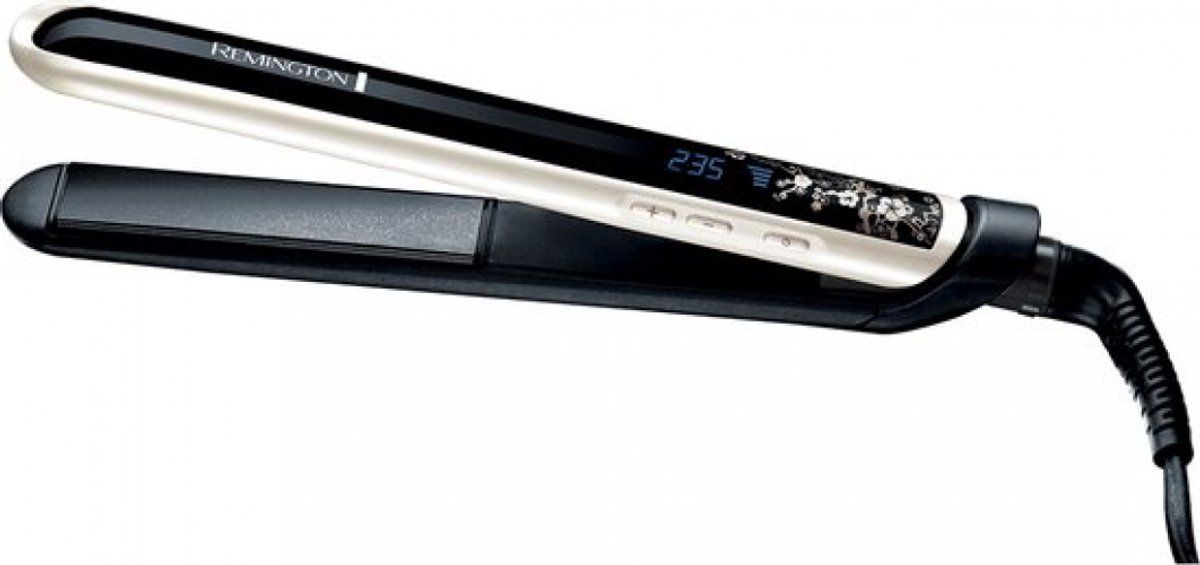 Remington S9500 - Stijltang - Advanced Ceramic Ultimate coating - Zwart/Wit