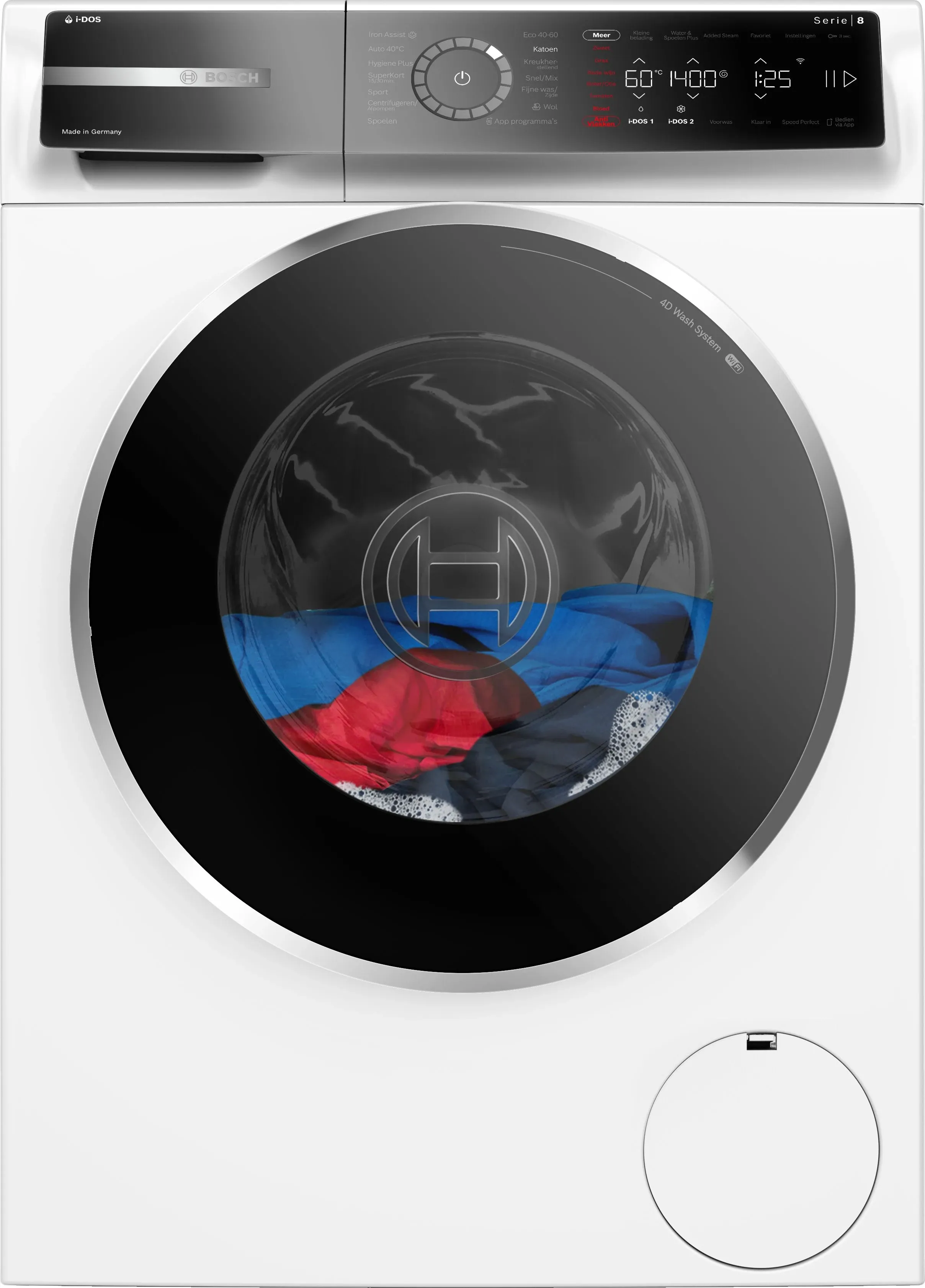 Bosch WGB244ABNL - Wasmachine - I-DOS SpeedPerfect ActiveWater Plus 4D wash system