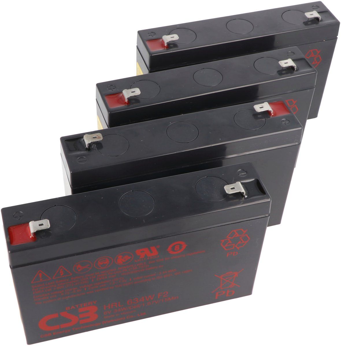 CSB HRL634W - Vervangende batterij - 6V 5,6Ah
