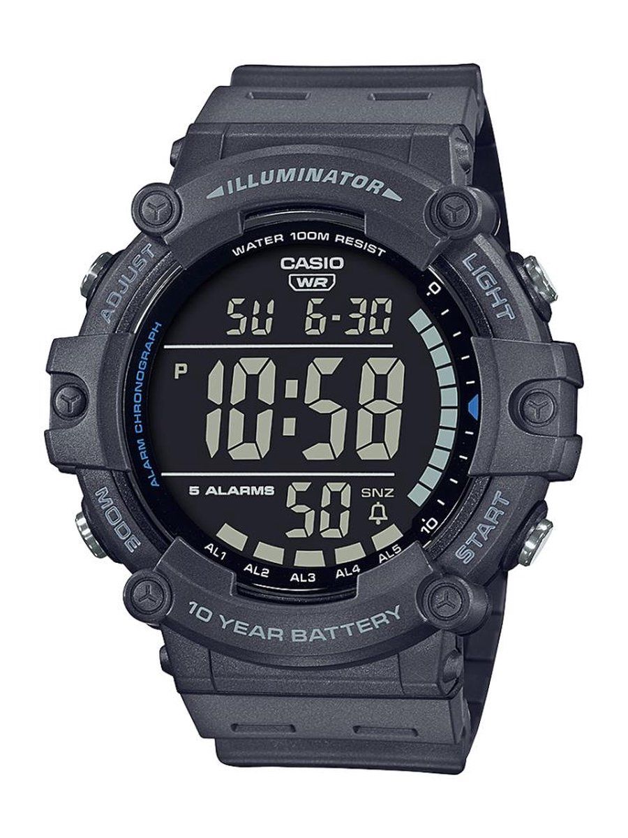 Casio Ae-1500WH-8BVEF - Heren Horloge - 10 Atm Waterdicht - 51.2 Mm