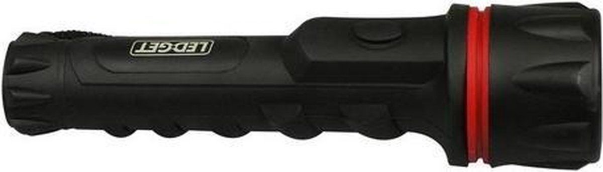 Outlight 49329 - Zaklamp - LED 2 X AA - Zwart