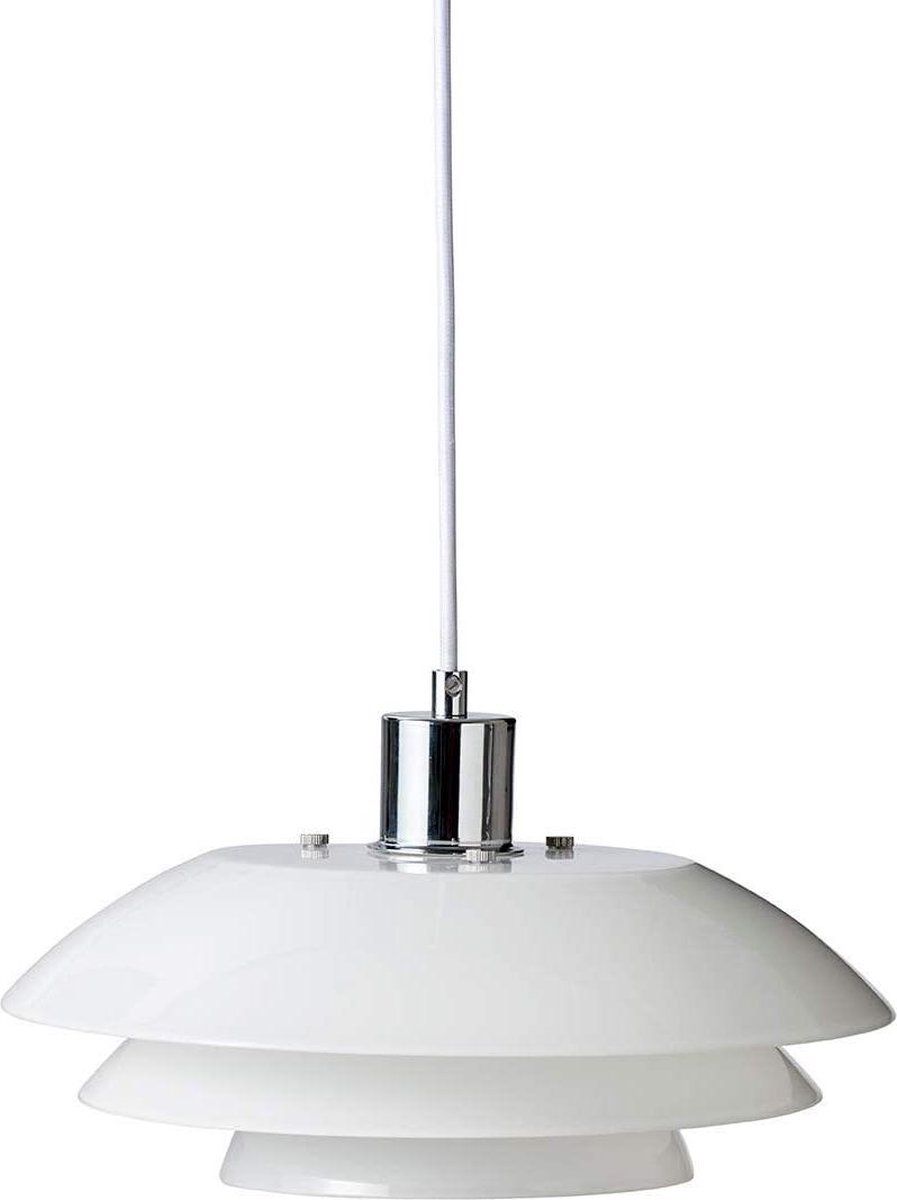 Dyberg Larsen Hanglamp Dl31 Opal Led 31 X 15 Cm E27 25w Wit