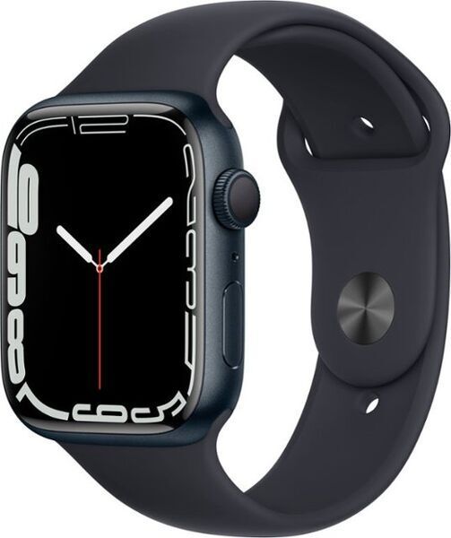 Apple Watch Series 7 - 45mm - Aluminium - Midnight - GPS refurbished, photo 4