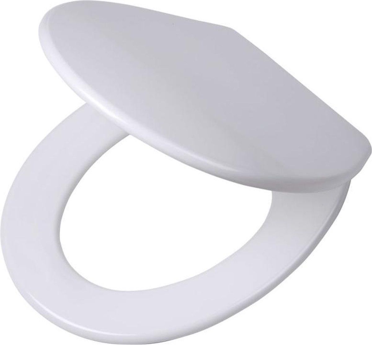 Tiger Boston - Wc Bril - Soft Close - Easy Clean - Duroplast - Wit / Chroom