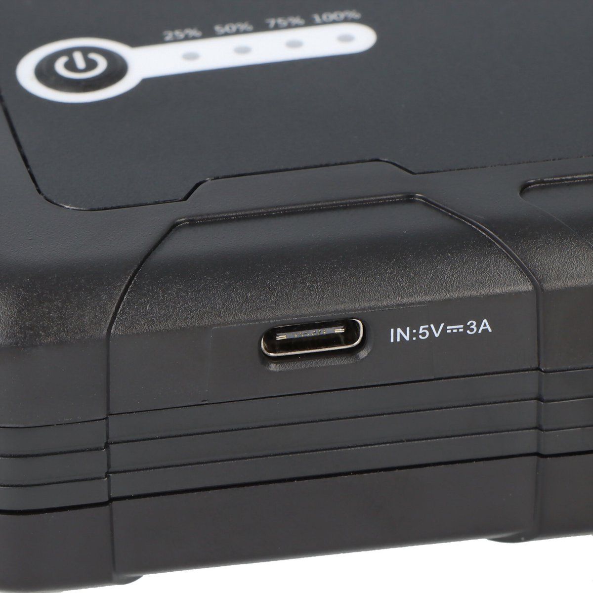 Absina Jumpstarter 1500, auto-starthulp-accu met powerbank-functie en LED-licht, ideaal voor auto's, motorfietsen, boten