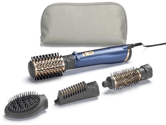 BaByliss Style Pro 1000 AS965E - Föhnborstel - 1000W 4 opzetstukken - Teal