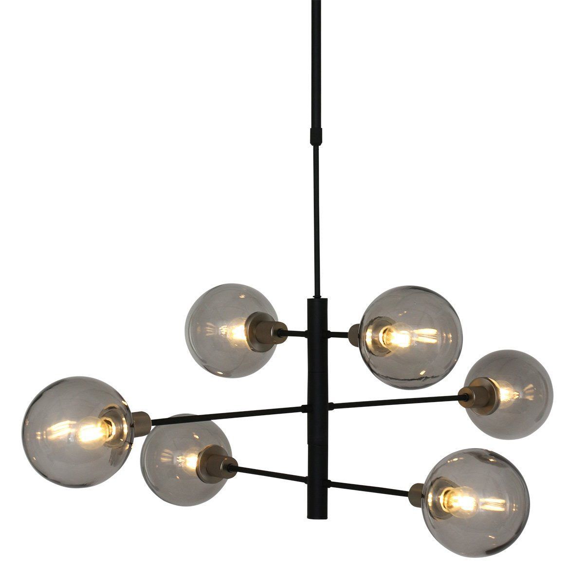 Steinhauer Constellation - Hanglamp - Retro - Zwart