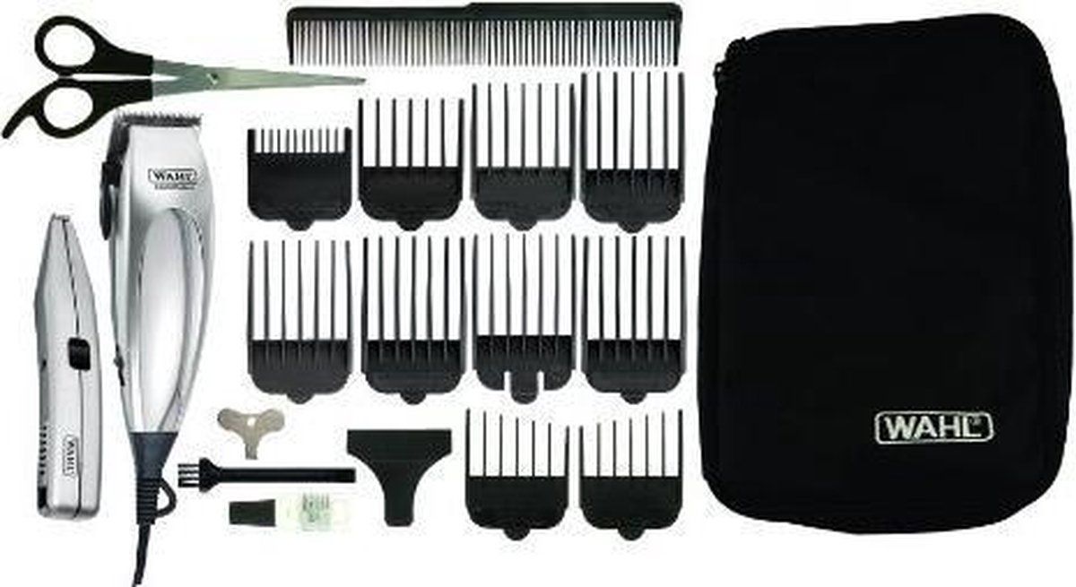 Wahl Vogue Deluxe WA79305-1316 - Tondeuse - 10 opzetkammen - Zilver