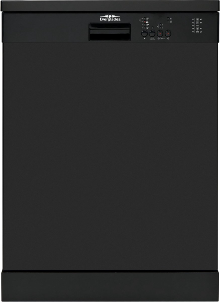 Everglades EVDW5105 - Vrijstaande Vaatwasser - 12 couverts - Zwart