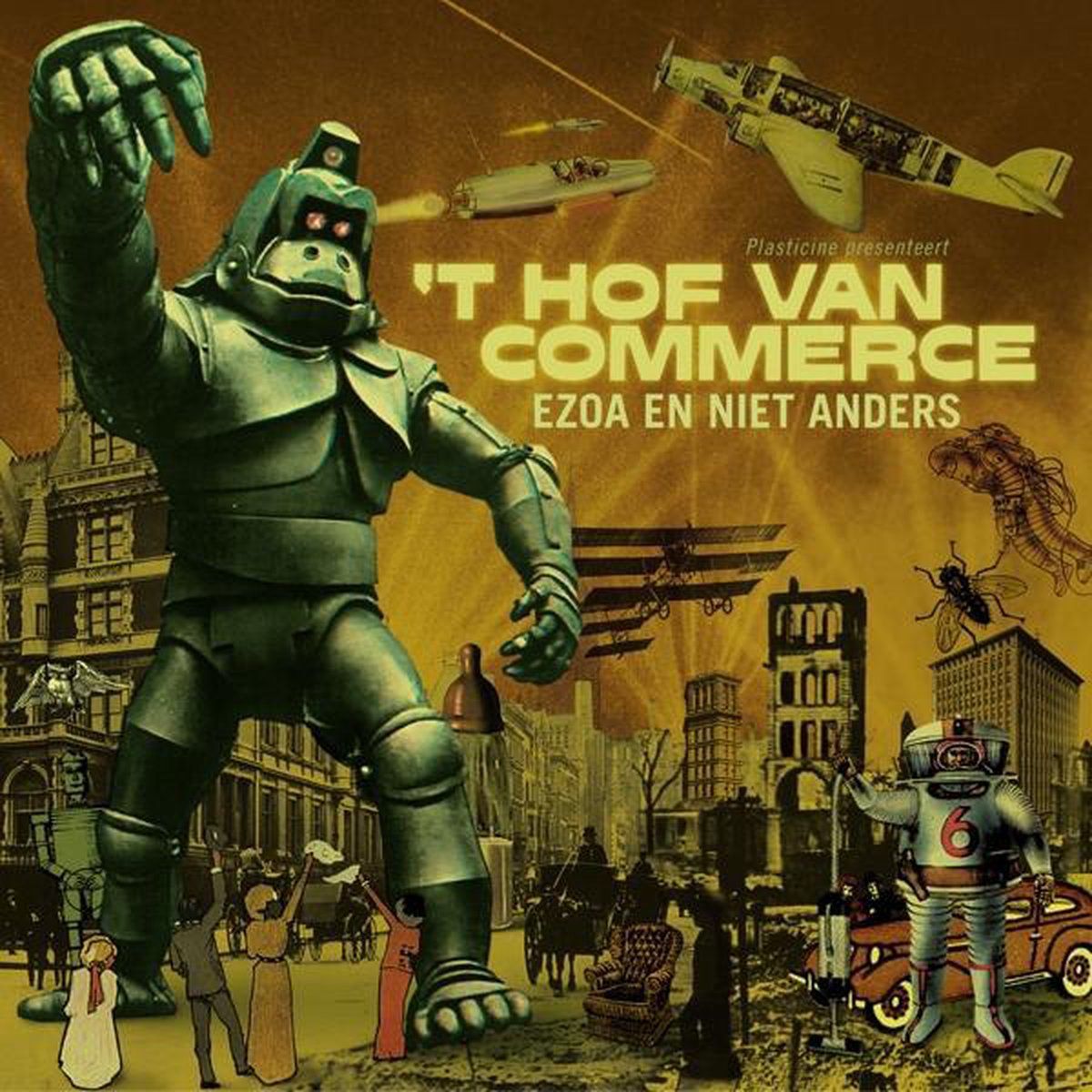 Hof Van Commerce - Ezoa En Niet Anders - Cd - Lichte Krasjes Op Hoes