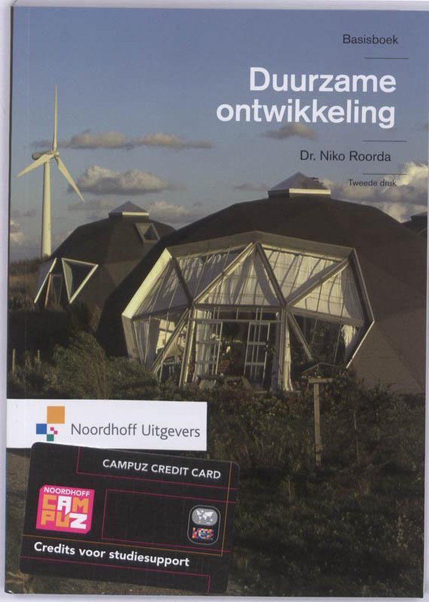 N. Roorda Basisboek Duurzame Ontwikkeling - Paperback - Inclusief Hoofdstukken Over Klimaat En Energie - 344 Pagina's