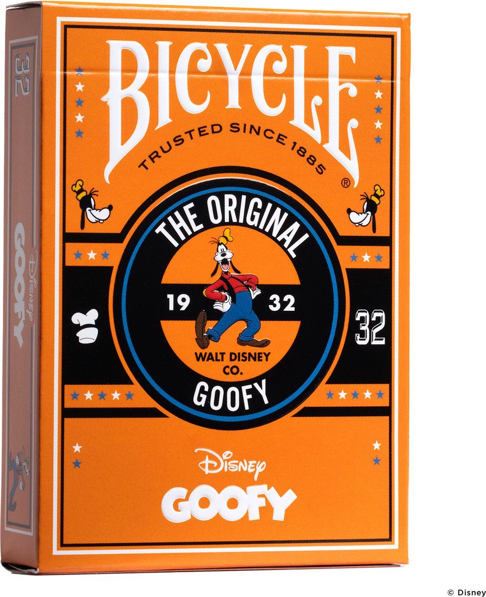 Bicycle Classic Goofy - Speelkaarten - Premium kwaliteit - Collectible