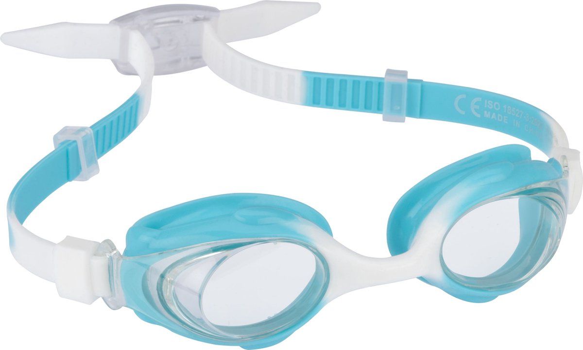 Waimea Keoni - Zwembril Junior - Anti-Condens Uv-protectie - Blauw/Wit
