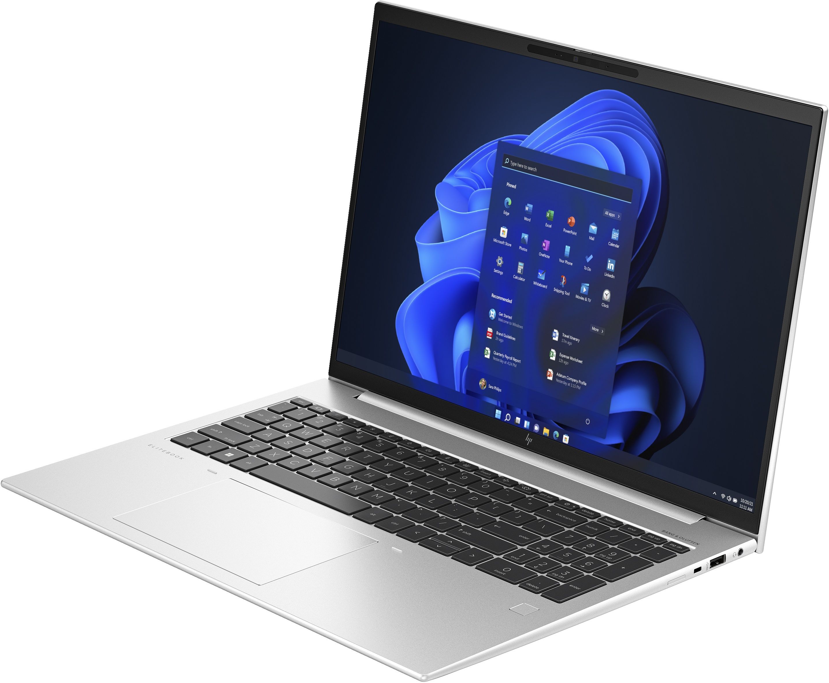 HP EliteBook 865 G10 - Laptop - AMD Ryzen 5 7545U 3.2GHz - 16GB Ram - 512GB M.2 NVMe - 16 inch refurbished, photo 2