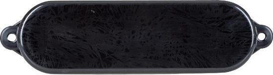 No Brand Identified Flatfender - Steigerfender - 45x12x6cm - Zwart
