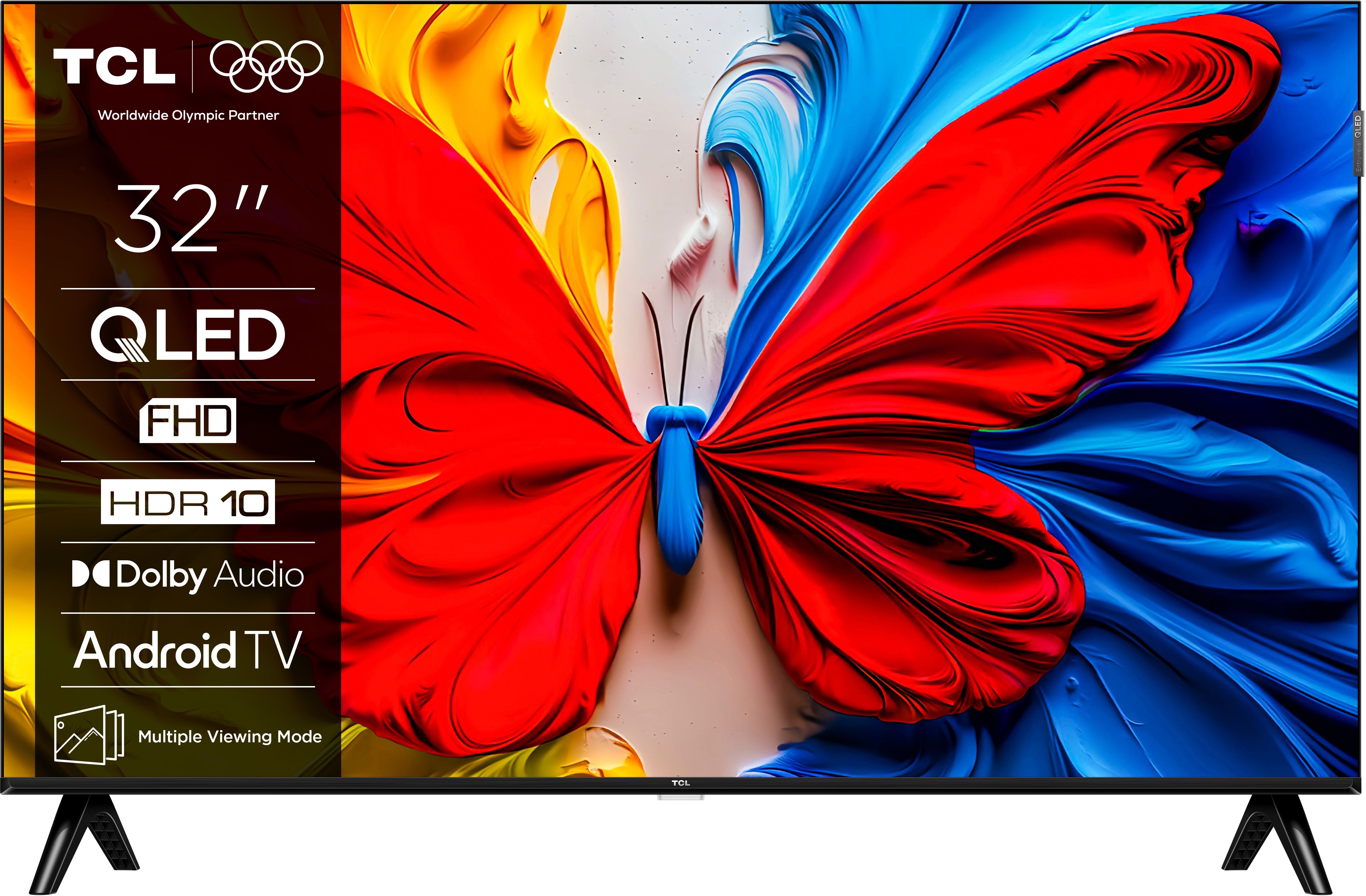 TCL 32S51K - Full HD TV - 32 inch - Google TV - Zwart