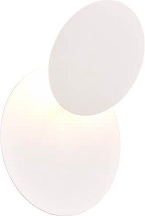 Trio Mio - Wandlamp - Wit Mat - Incl. 1x Smd 6W - Indirecte Belichting - Draaibaar
