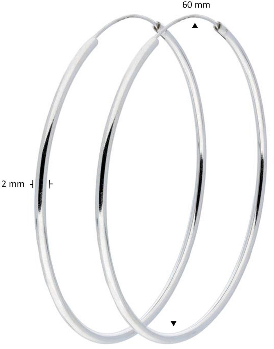 Glowdraadoorringen - 107.0002.60 -Ø60 Mm - Ronde Buis - Zilver