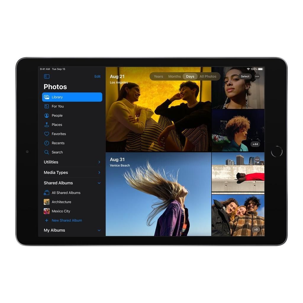 Apple iPad 7 (2019, A10 series) - Zilver - 32 GB - WiFi refurbished, photo 3