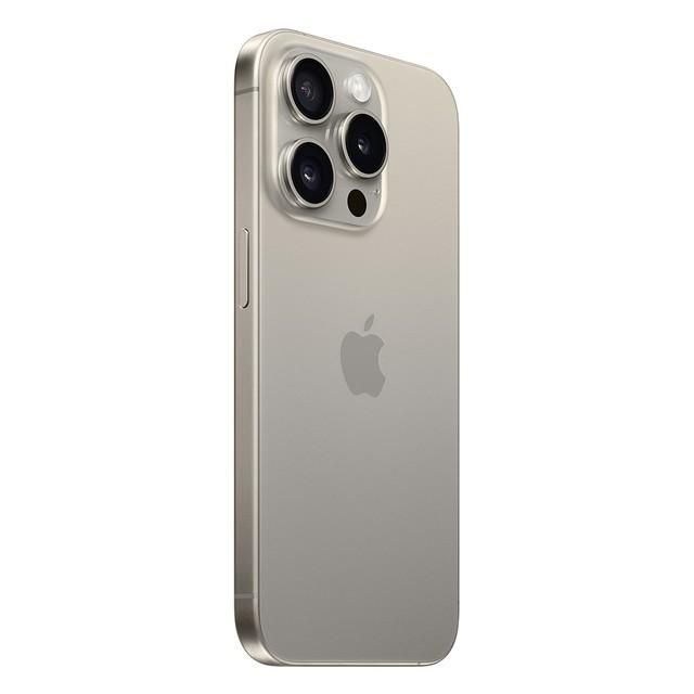 Apple iPhone 15 Pro - Naturel titanium - 128 GB - Fysieke simkaart + eSIM refurbished, photo 4