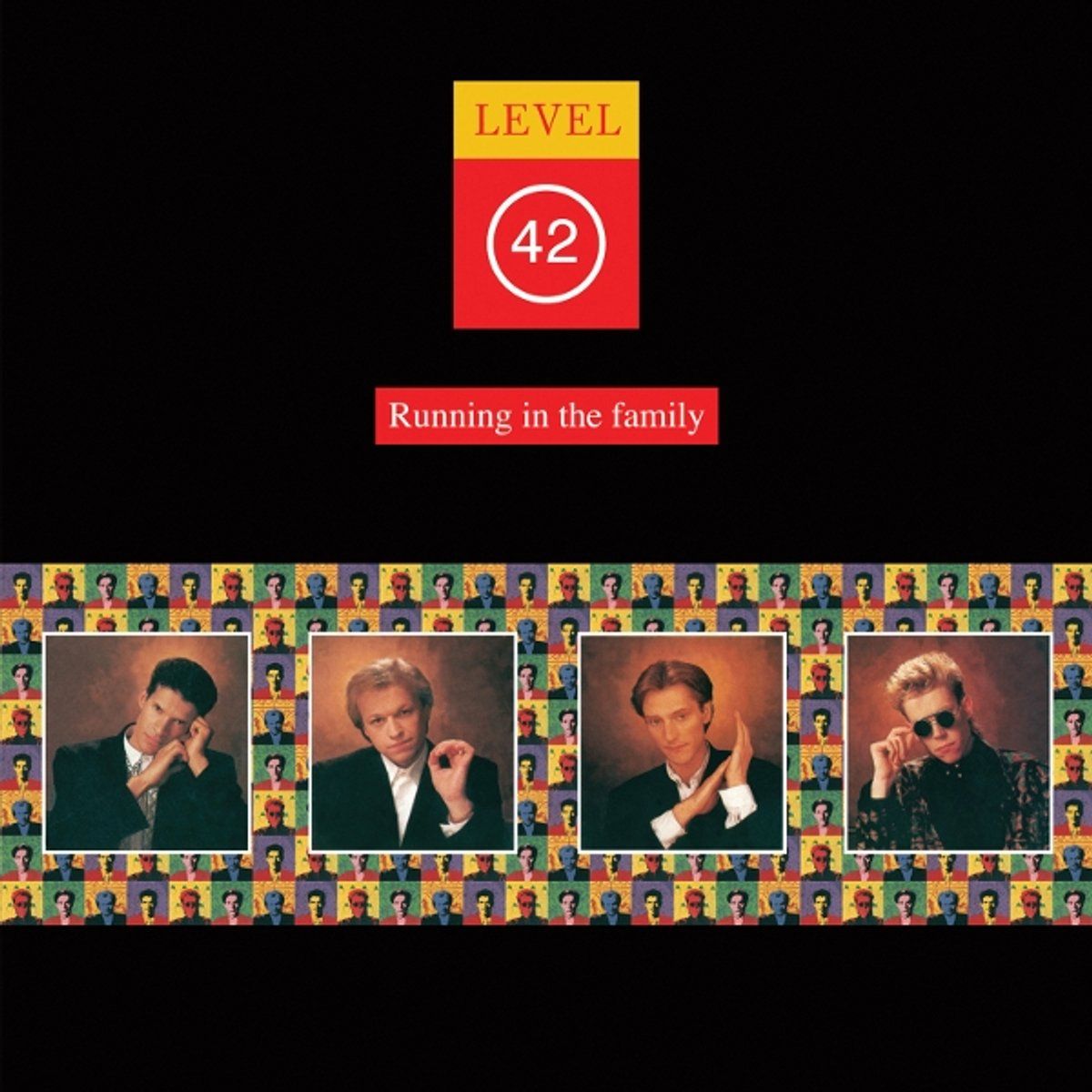 Level 42 - Running In The Family - Lp - Rood Vinyl