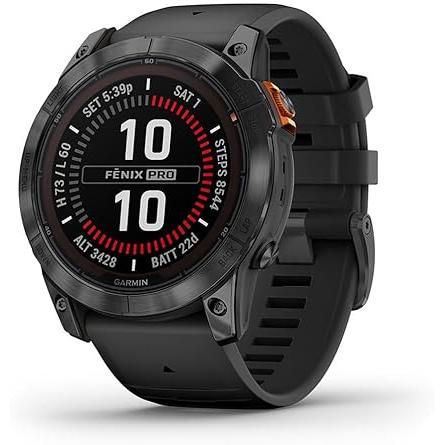Garmin Fenix 7X Pro Solar Bluetooth 51 mm - Zwart refurbished, photo 4