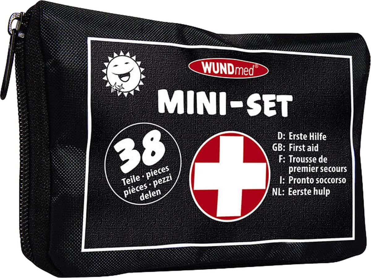 WUNDMed EHBO Set - Verbanddoos Compact Reisformaat - 38 Delig