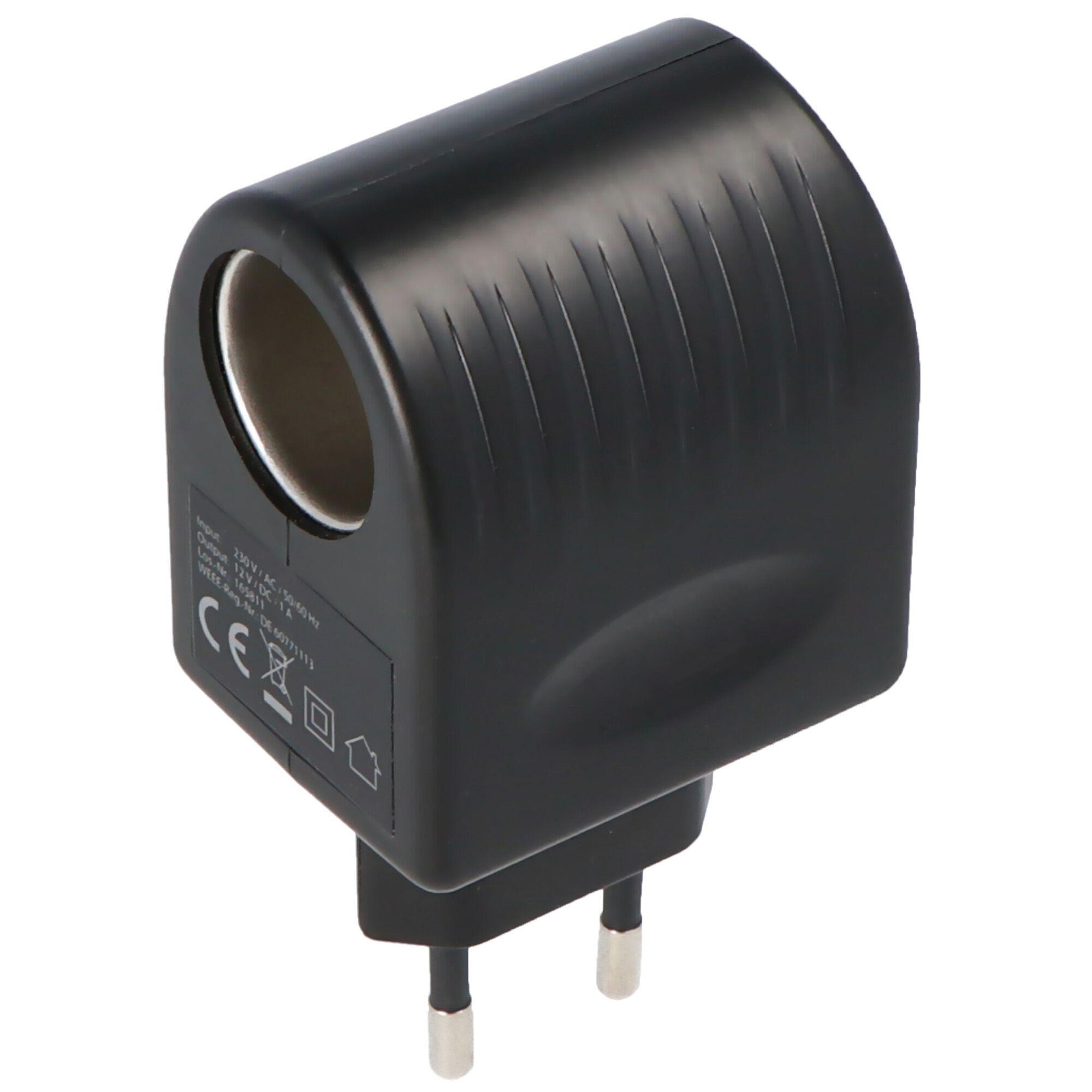 Spanningsomvormer AC / DC van 230 volt netspanning tot 12 volt spanning