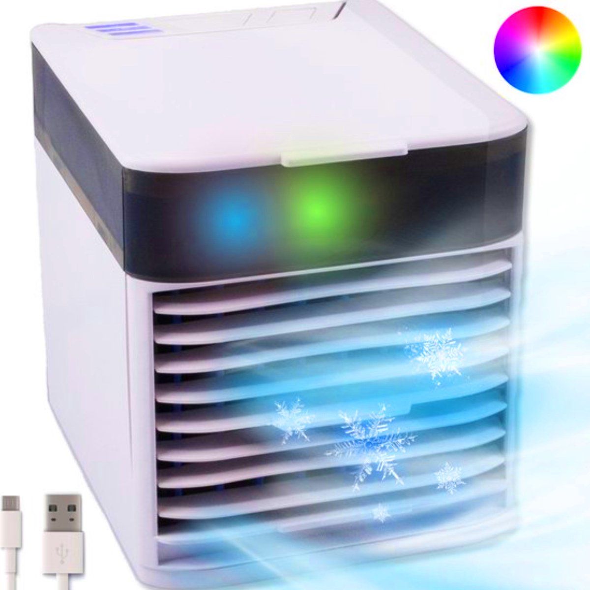Wit - Mini Aircooler met Water
