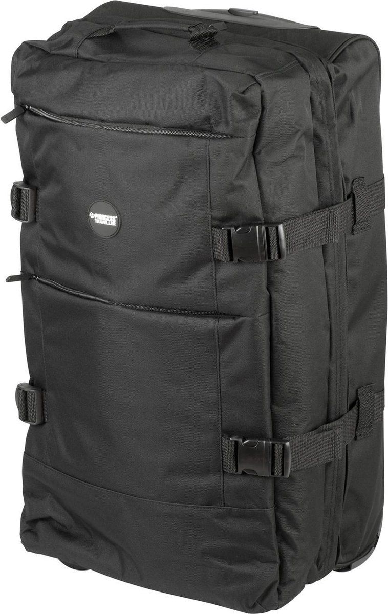 Princess Traveller Harlem - Reistas Large 69 Cm - 65 Liter - Gerecycled Pet - Zwart