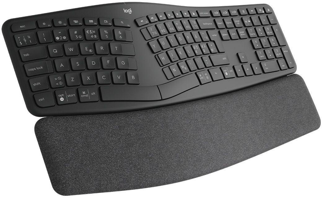 Logitech Ergo K860 - Ergonomisch Toetsenbord - Draadloos - Azerty FR refurbished, photo 3