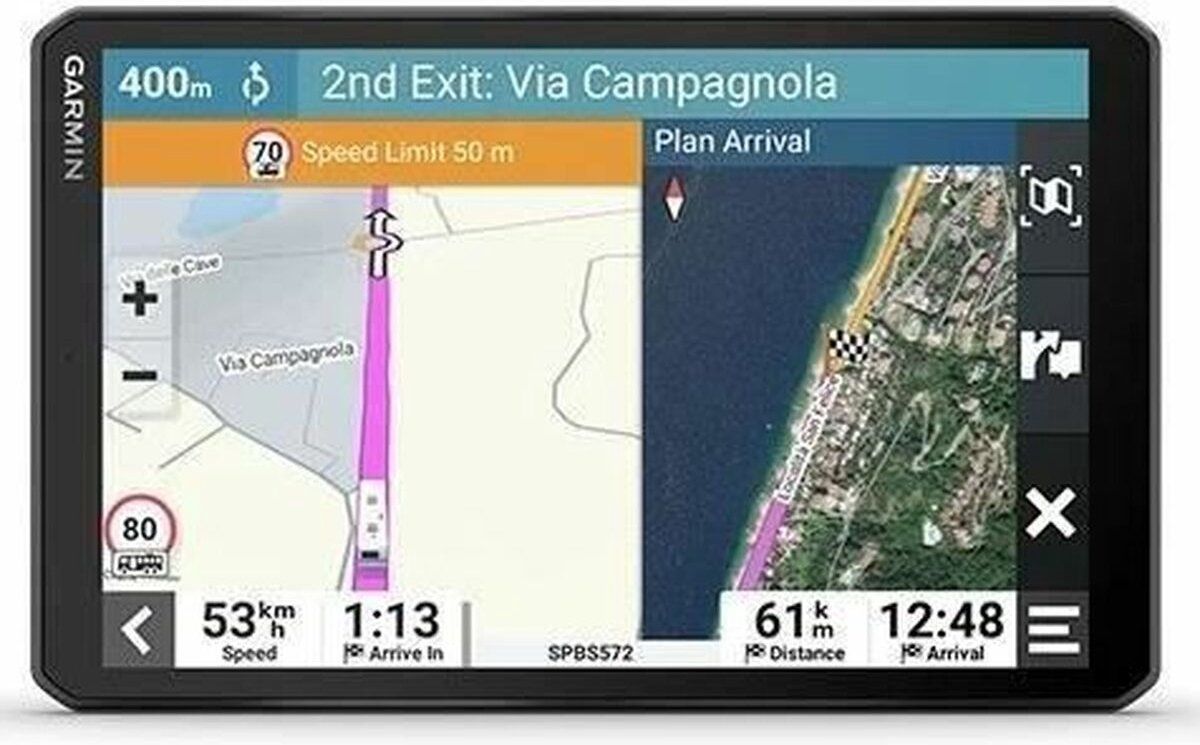 Garmin Camper 895 - Caravan/camper navigatie - 8 inch touchscreen - Wereldwijd