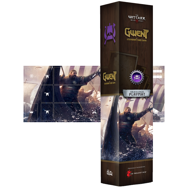 Mnky Gwent - Speelmat Skellige - Neopreen 290x370 Mm