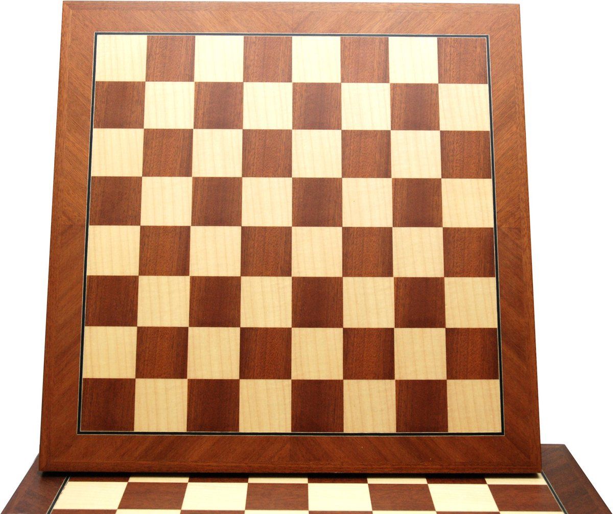 Hot Games Schaakb.Mahonie/Ahorn Diag.V.40 Mm.38cm.