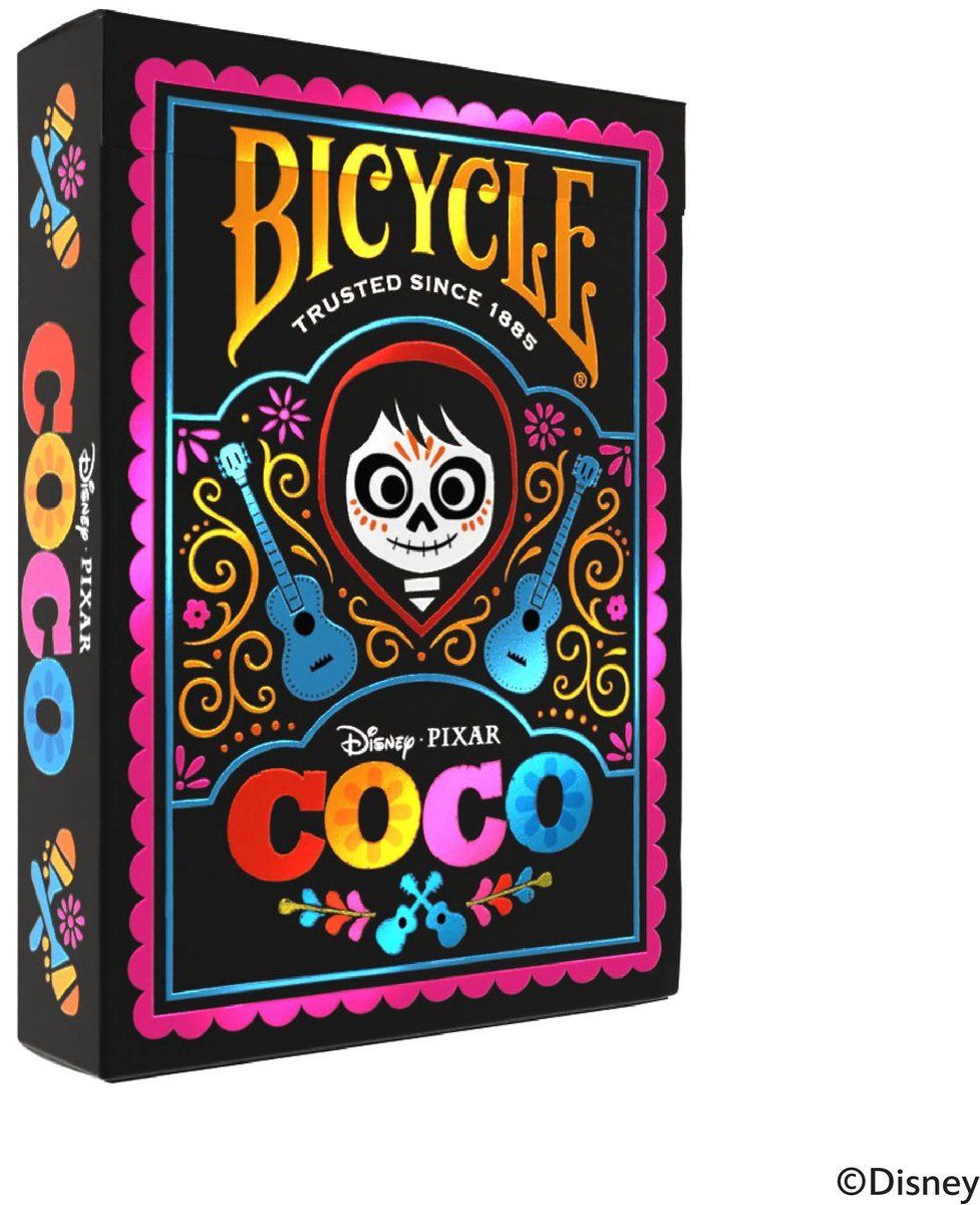 Bicycle® Disney Coco - Premium Speelkaarten - Holografisch doosje - Collectible