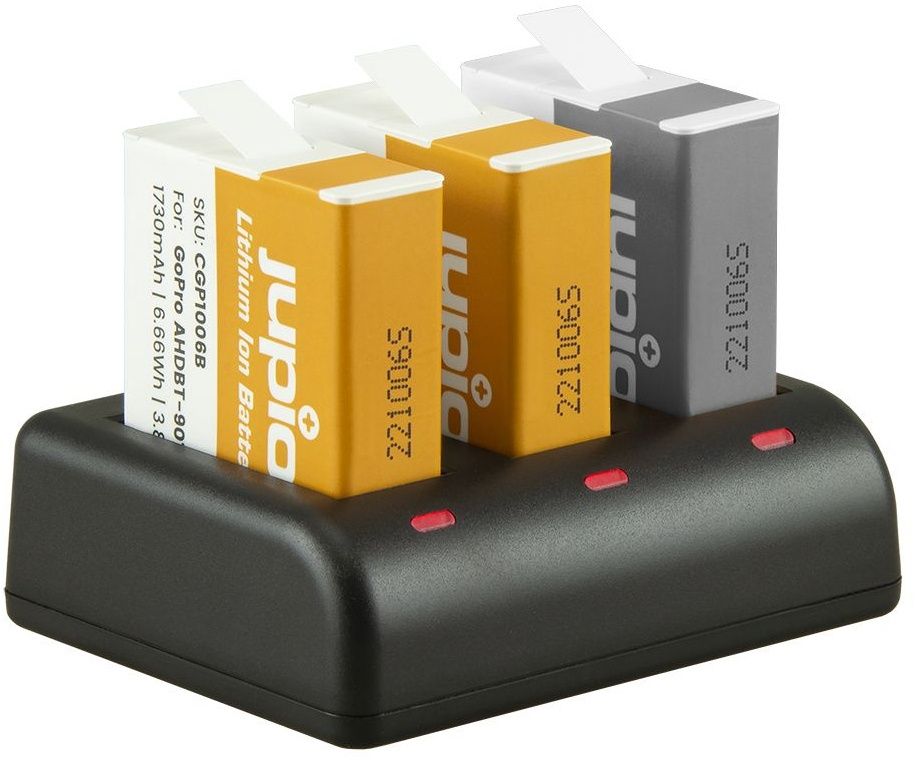 Jupio CGP1006 - GoPro Enduro Accu - 2 stuks - Zwart