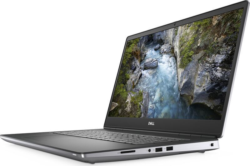 Dell Precision 7750 - i7-10850H - 17.3" - 8 GB - 256 GB SSD - Toetsenbordverlichting - Webcam - RTX 3000 - Win 11 Pro - US refurbished, photo 2