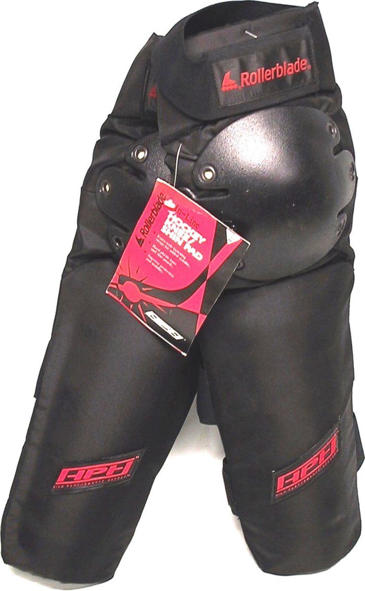 Rollerblade Knie- En Scheenbeschermers Streethockey Zwart Maat S / M