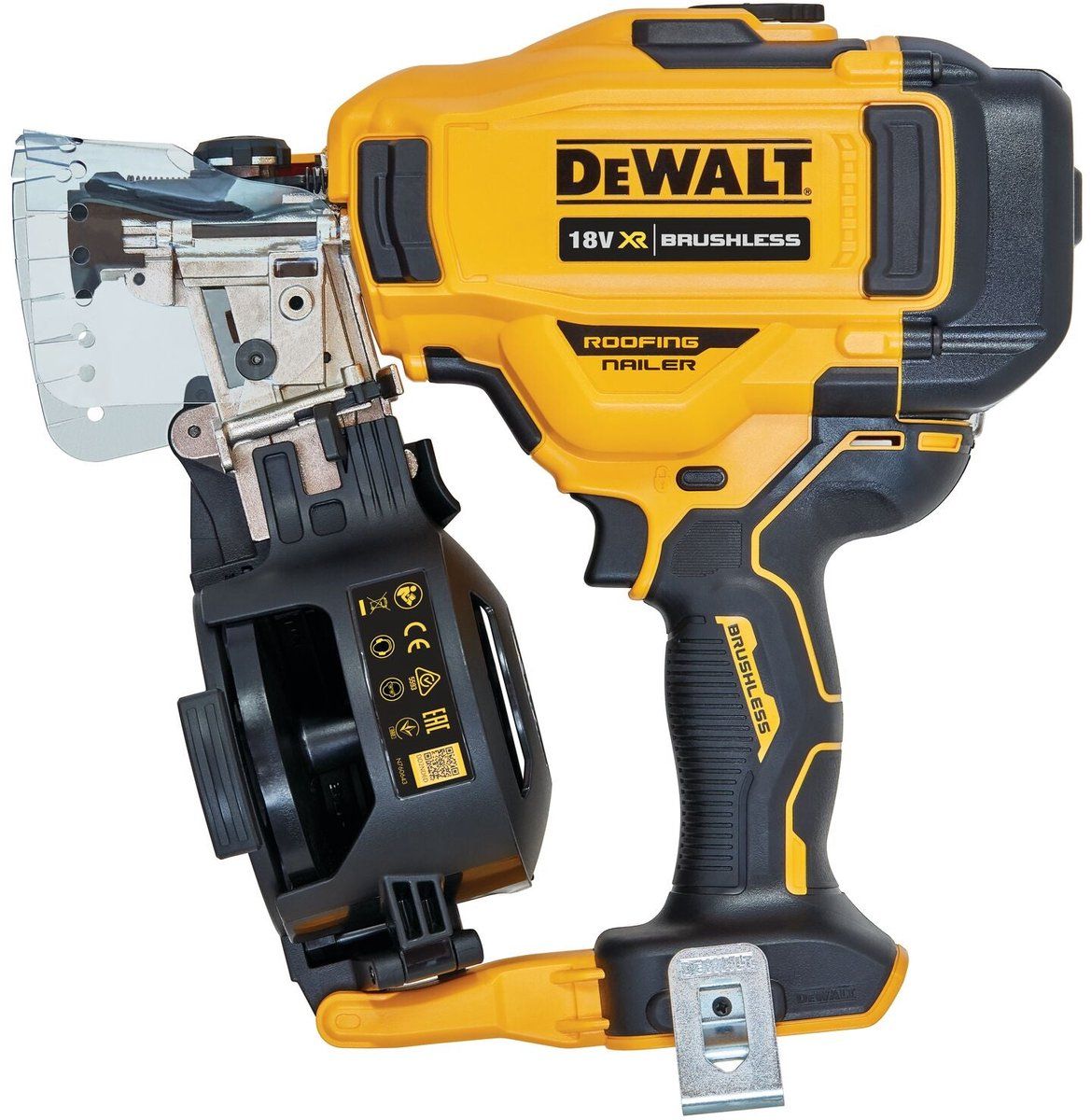 DeWALT DCN45RN - Accu Roofing Rolspijkertacker 18V Xr - Borstelloze Motor - 120 Spijkers Magazijncapaciteit