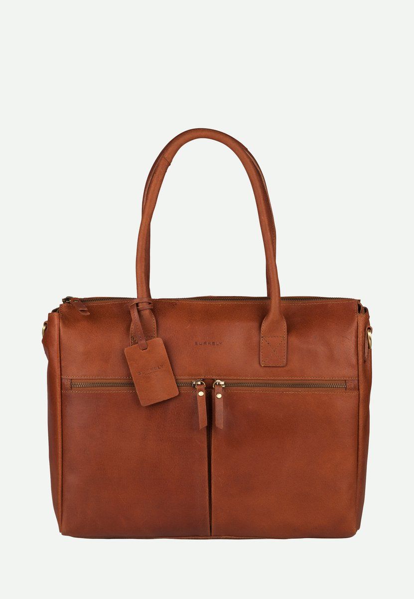 BURKELY Valerie - Laptoptas 15.6''- Leer - Cognac