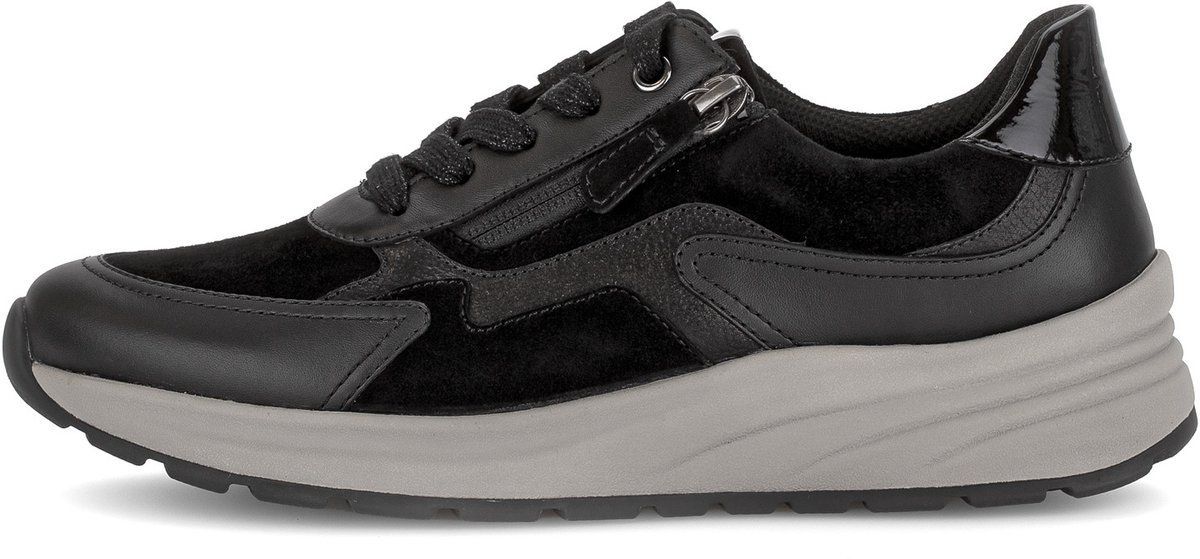 Gabor - Dames Sneakers - Maat 39 - Zwart