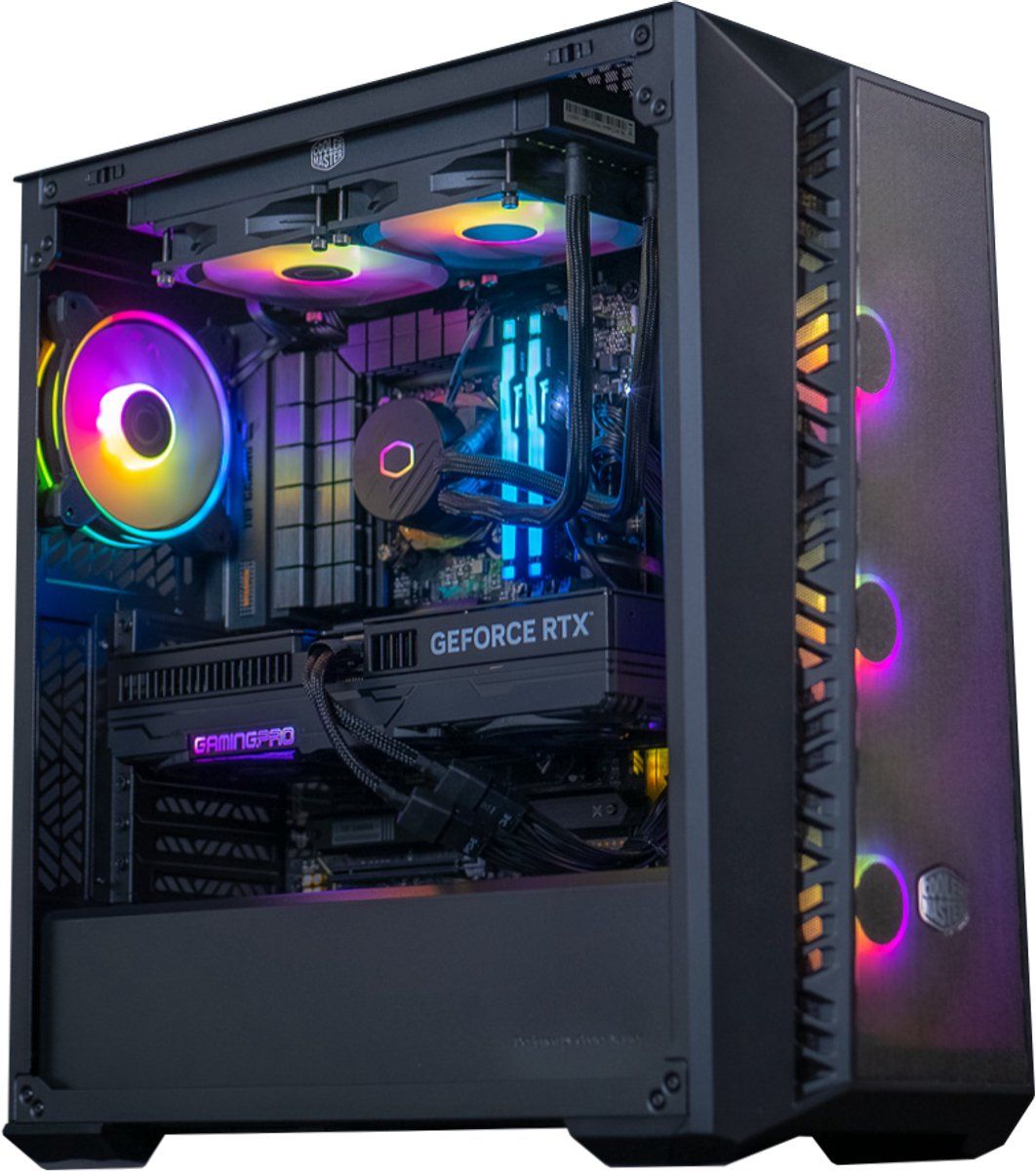 FlowUp Game Pc 201 - Tower - Intel Core I5 14600KF 14C 3, 5GHz - GeForce Rtx 5070 - 32GB DDR5 - 1TB Ssd