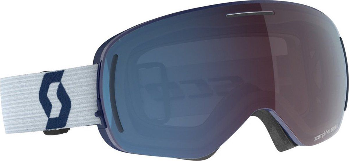 Scott Lcg Evo - Skibril - Verwisselbare Lens S1 - Blauw/grijs