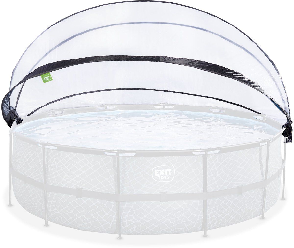 Exit Toys Exit Zwembad Overkapping Eco ø488cm - Zwembad Dome - Weerbestendig - Universeel