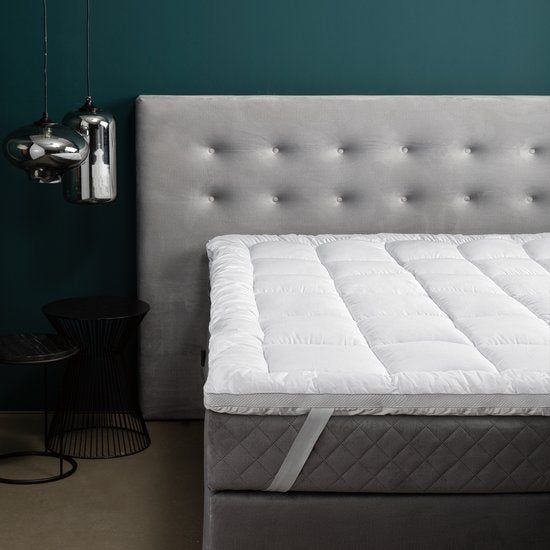 Merkloos Swiss Nights 3D Air Basic Oplegmatras - 90x200 - Wit