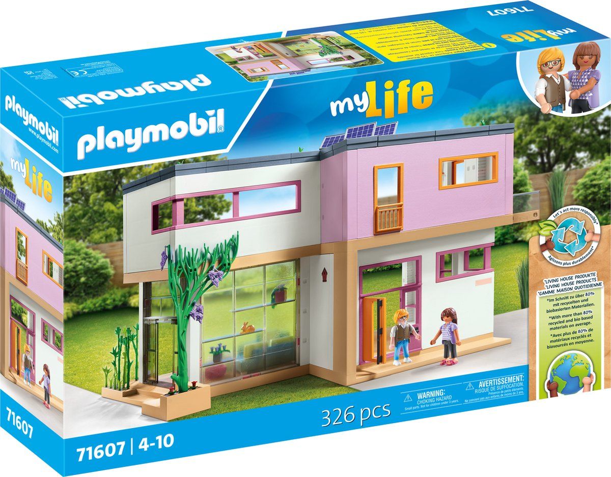 PLAYMOBIL My Life - Woonhuis 71607 - met wintertuin - Bauhaus-stijl