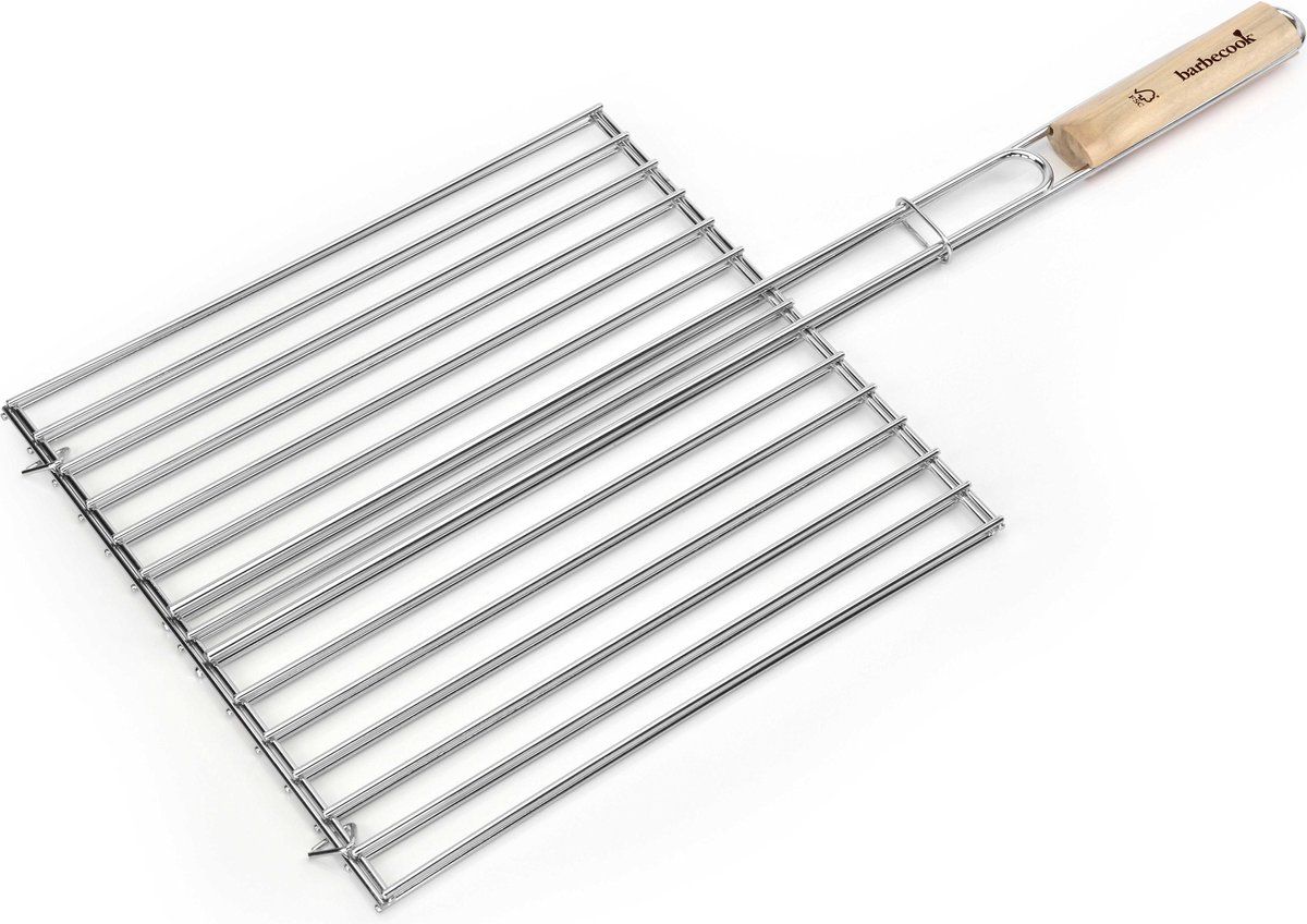 Barbecook Braadrooster - Bbq Rooster - Dubbel Rechthoekig - 36 X 34 Cm