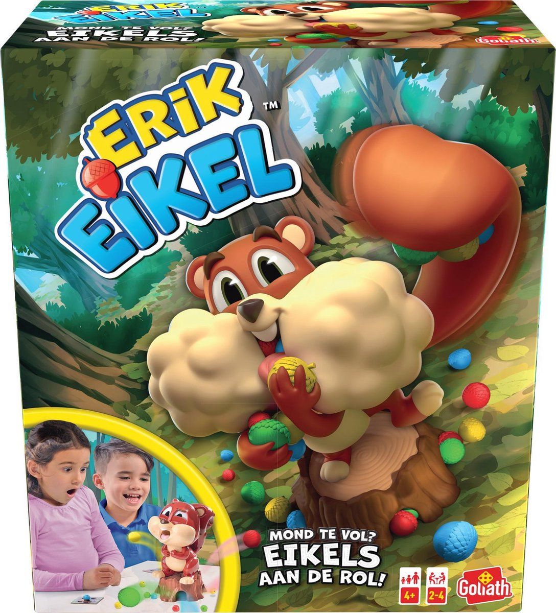 Goliath Erik Eikel - Actiespel - Leer kleuren onderscheiden - Kinderspel