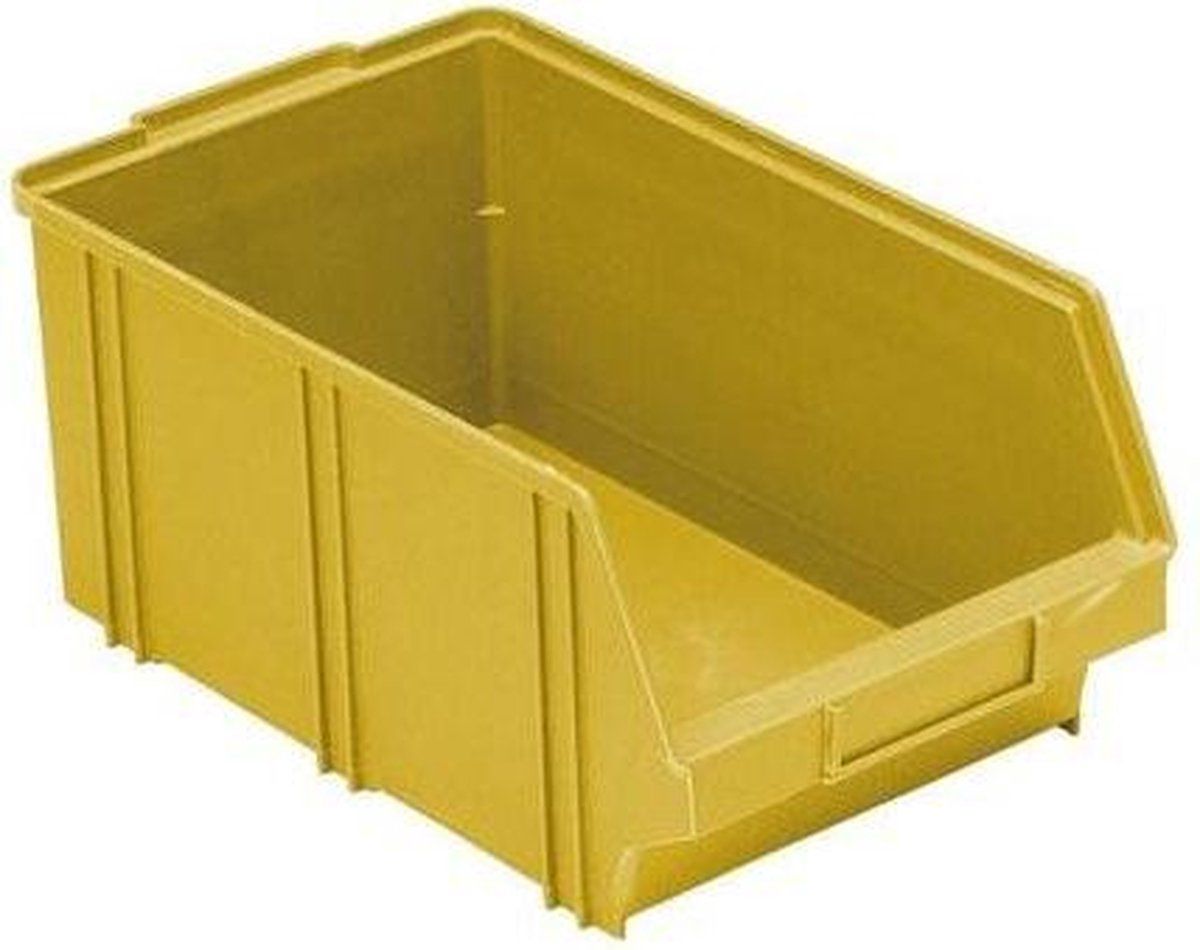 Merkloos Magazijnbak B4 - 210x330x155mm - Geel