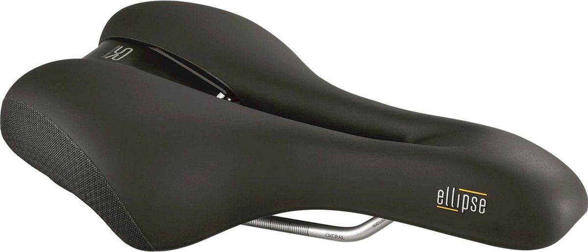 Fietszadel Selle Royal Ellipse Moderate - Urban Life - Zwart